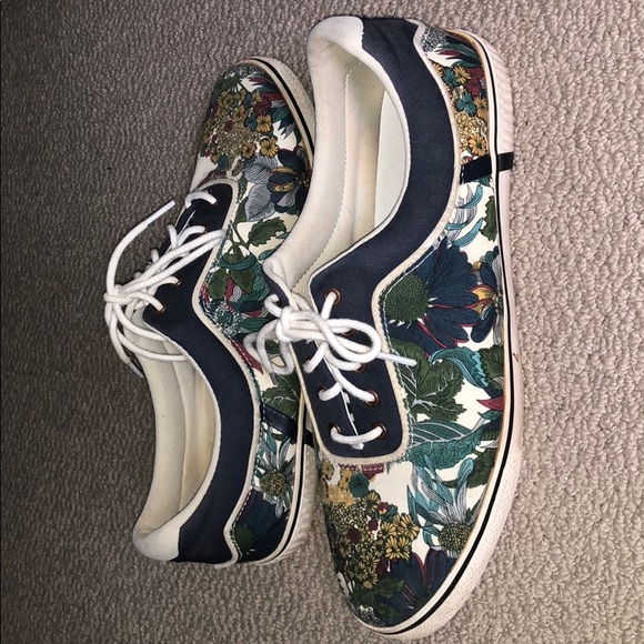 floral sneakers mens